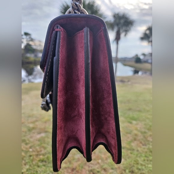 GUCCI Dionysus Blooms GG SupremeCanvas Chain Shoulder Bag Beige - Picture 13 of 17